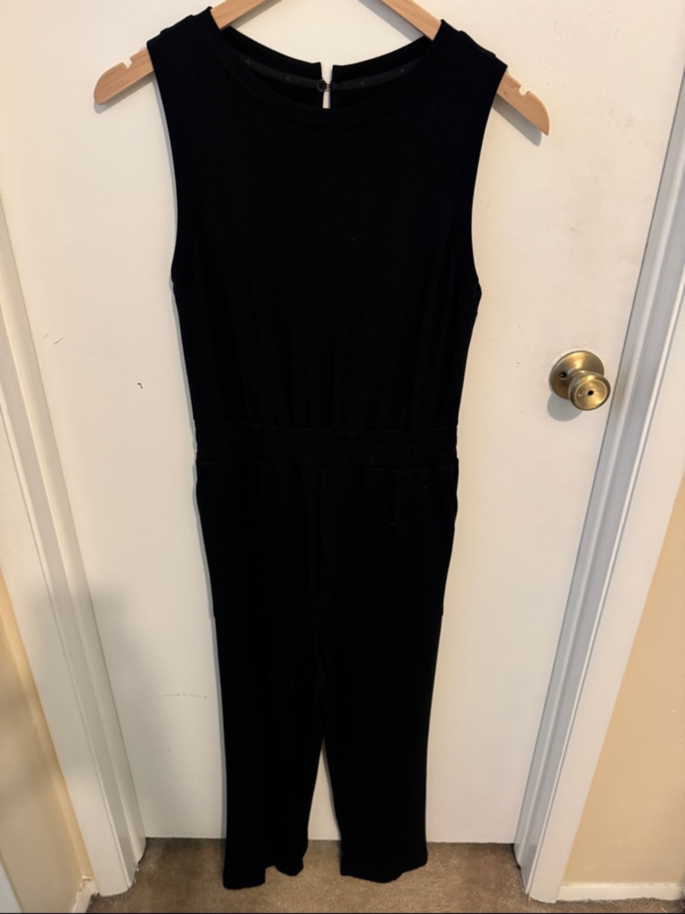 Lou & Grey Black Sleeveless Jumpsuit